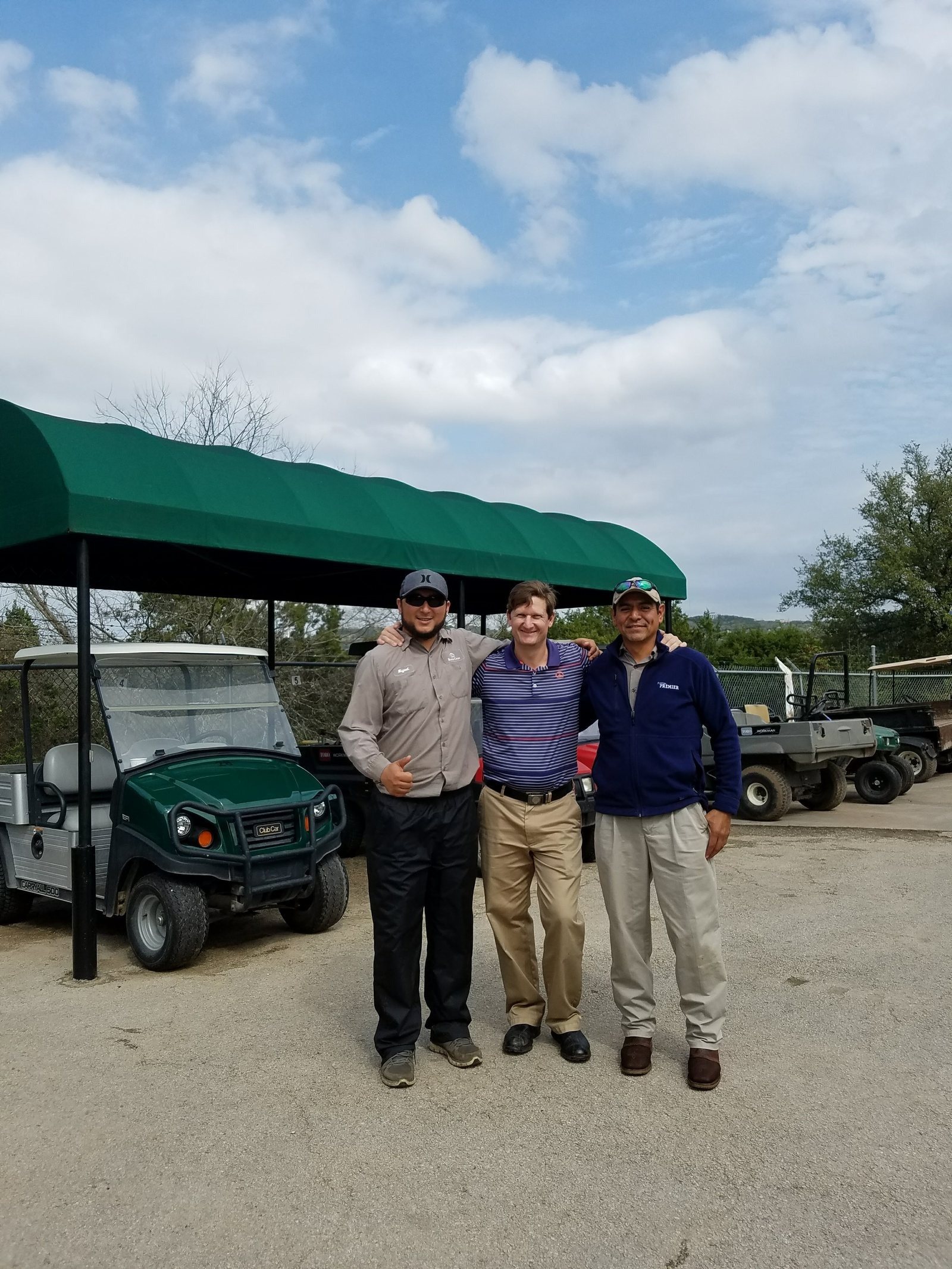 Golf course team